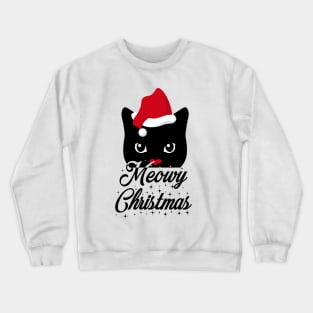 Meowy Christmas Crewneck Sweatshirt